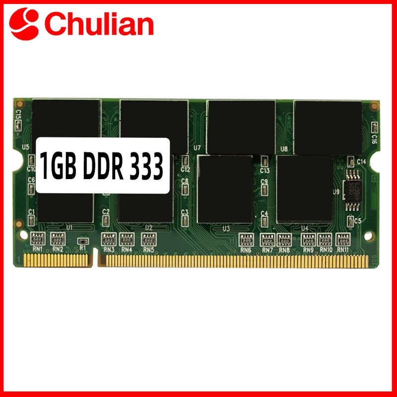 Cross-Border Supply of Laptop Memory Ram Ddr 333Mhz 1Gb/512Mb Pc2700 Memory Stick