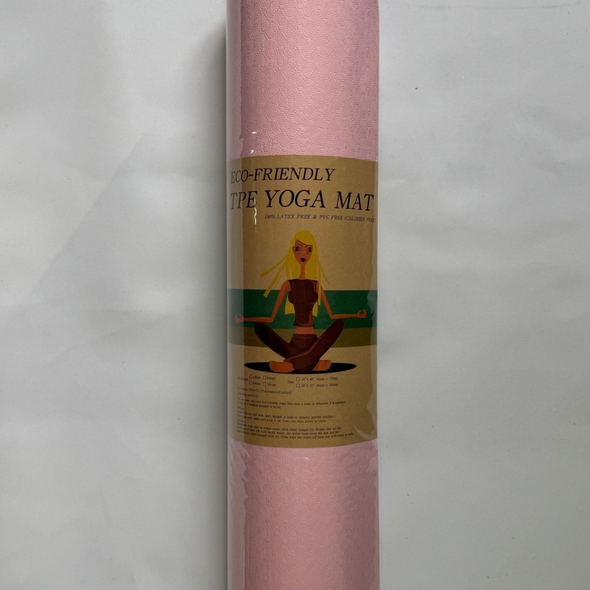 Fabricante de tapetes de yoga bicolor TPE ligeramente imperfectos, venta directa, antideslizantes, para fitness, danza, insonorizados, transfronterizos, gruesos, para uso doméstico.