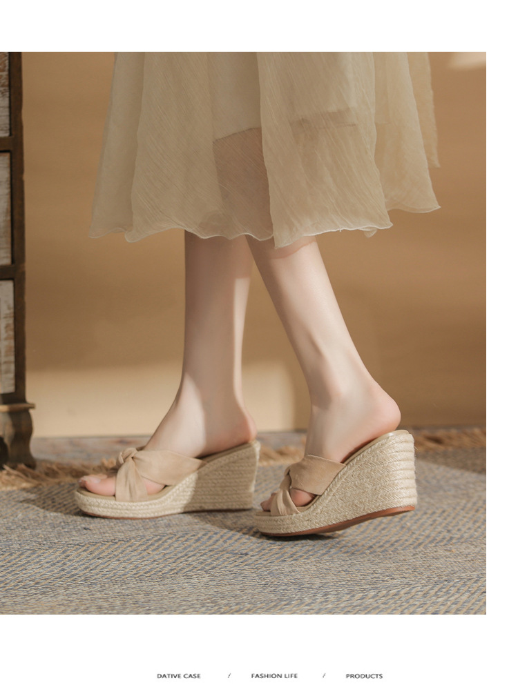 Sandal cao gót nữ hở mũi đế xuồng gót cao 9 cm — Xanh lá cây nhạtcolor chi tiết 8