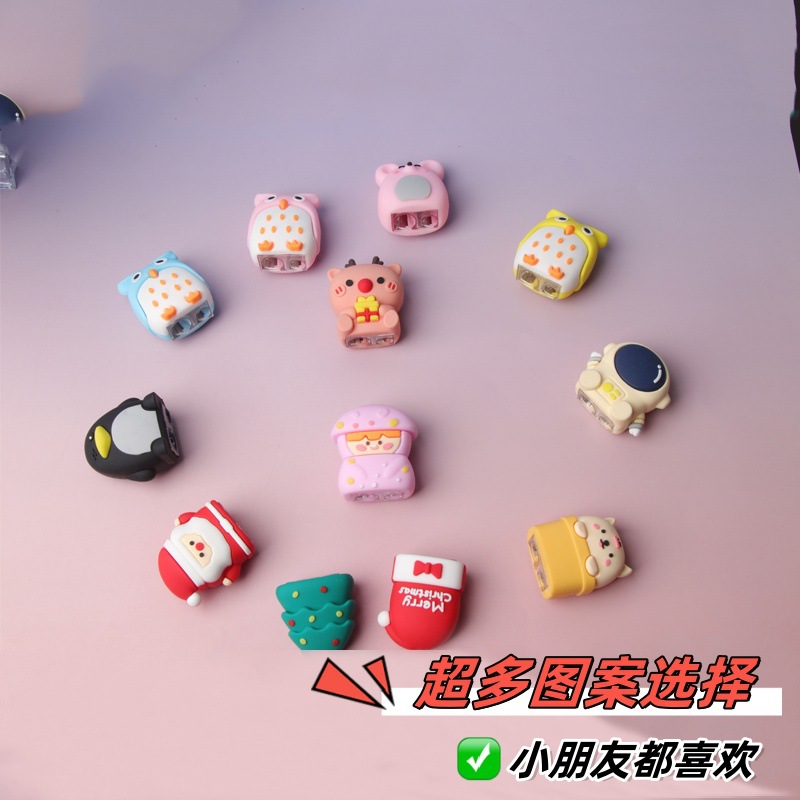 Three dimensional cartoon handheld sharpener