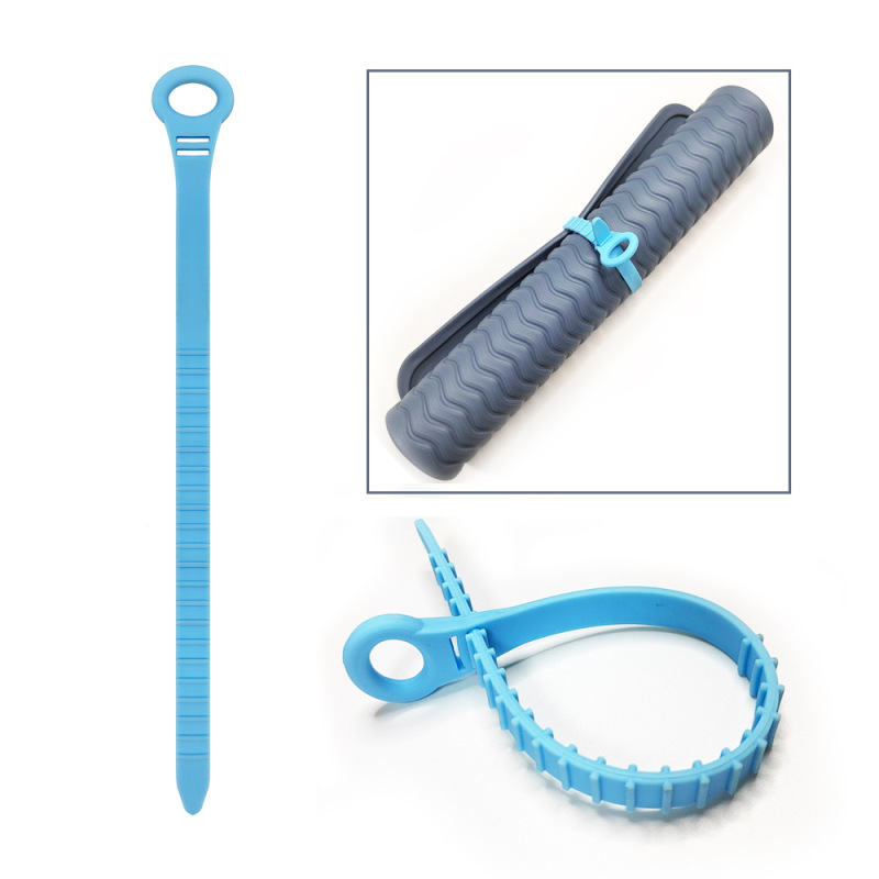 Portable Silicone Tie Straps, Household Items, Outdoor Baking Mat Binding Straps, Pull-Tab Packing Straps, Silicone Tie Straps Portable Silicone Tie Straps, Household Items, Outdoor Baking Mat Binding Straps, Pull-Tab Packing Straps, Silicone Tie Straps
