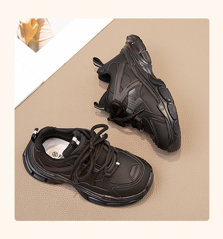 Scarpe sportive per bambini per ragazze, papà, primavera e autunno, scarpe alla moda per studenti casuali, piccole_voghion.com