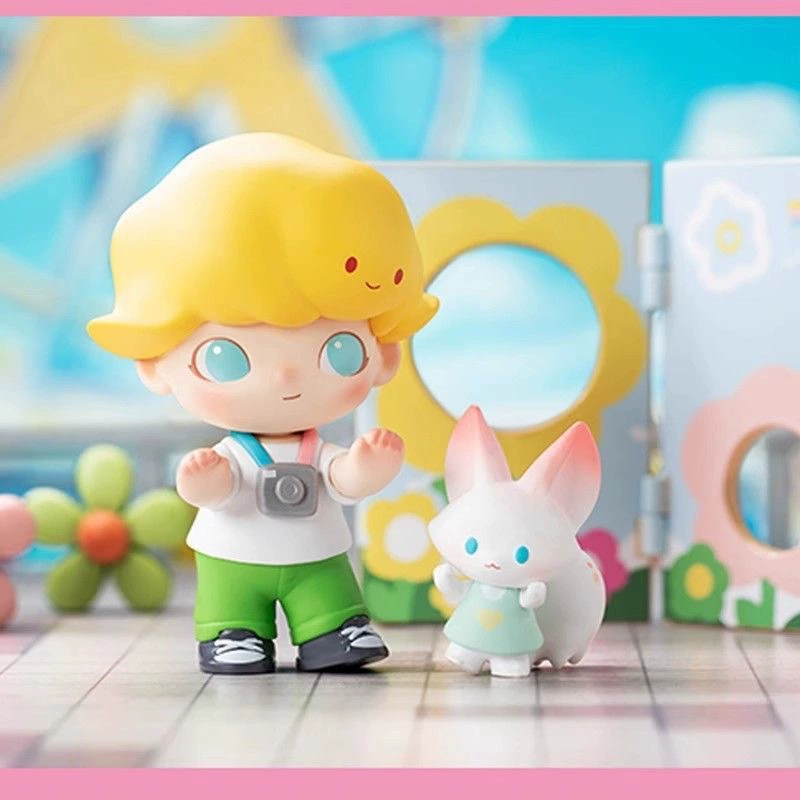 Mini collectible figure (Popmart) Japanese‑style kawaii, blind‑box & mixed sets, lightweight 0.003 kg