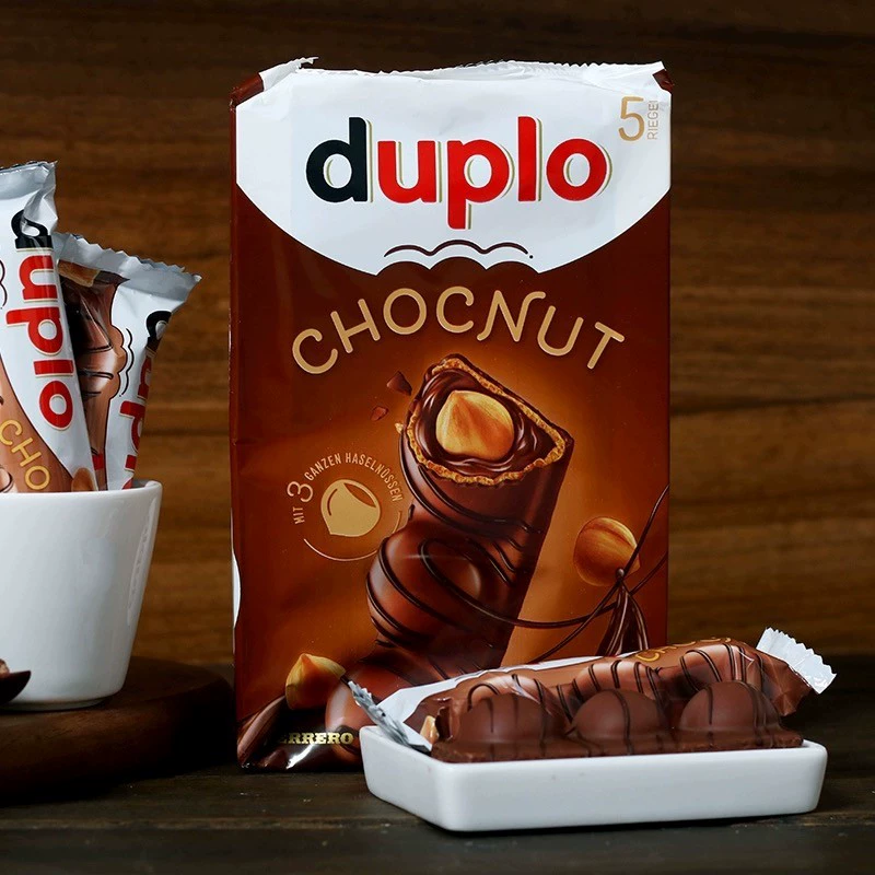 Германия импортированная закуска Feilo Duplo Dopple ореховые сэндвичи, престижное молочное шоколадное печенье закуски