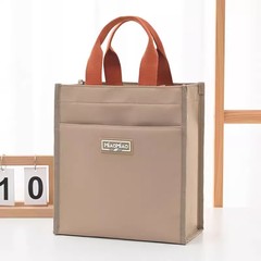 新しいファッションのハンドバッグの弁当箱の純色のマミーは出勤します。