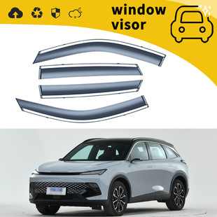 Suitable for 22 Beijing Rubik's Cube Rain Guards, Car Door Rain Guards, Window Rain Guards, Rain Guards, Modified Decorations