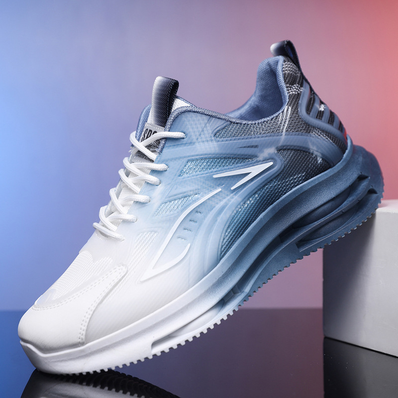 Zapatos para correr coloridos, moda, zapatos deportivos para hombres jóvenes de todo fósforo, zapatos casuales para estudiantes cómodos al por mayor