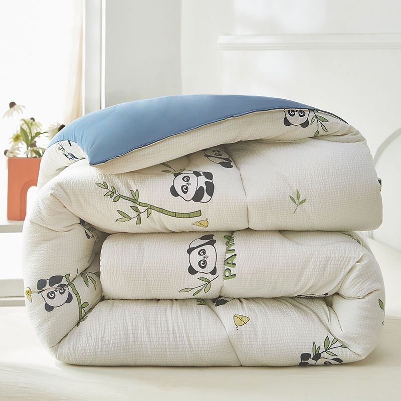 New Quilt Winter Quilt Spring and Autumn Air-Conditioned Quilt Bedding Single Double Student Dormitory Core