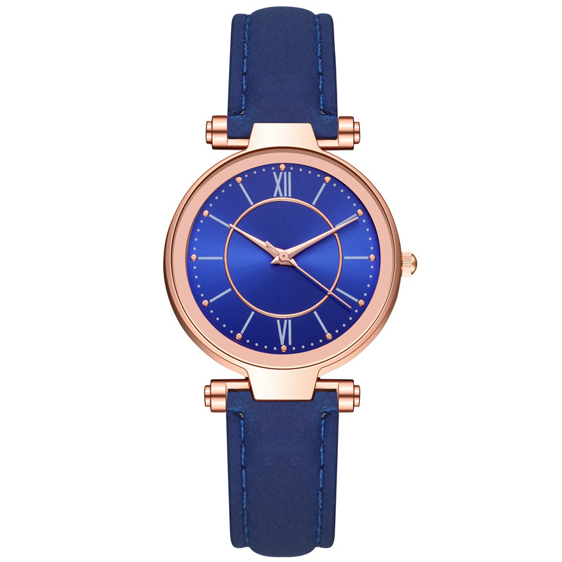 Deseo reloj de moda de las mujeres de alto grado nicho de temperamento nuevo reloj de mujer rueda de sol romana dial personalizado