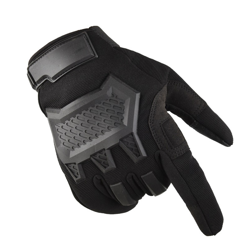 Guantes deportivos para hombres y mujeres montañismo al aire libre antideslizante motocicleta dedo completo protector resistente al desgaste pantalla táctil guantes tácticos