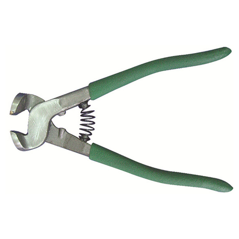 瓷砖钳子碳化物端头乙烯基夹具旋转弹簧偏置钳口用于瓷砖切割