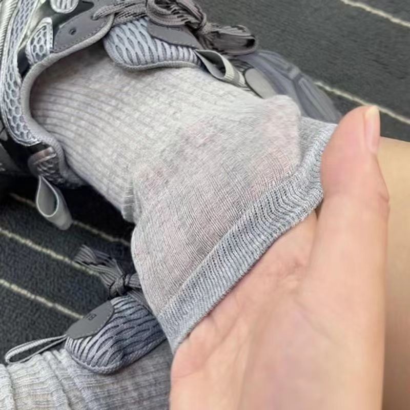 諸暨ソックス レディース 多用途 インス風 トレンド 純白 パイルソックス レディース 夏 薄手 ミドル丈 バレエ風 白|undefined