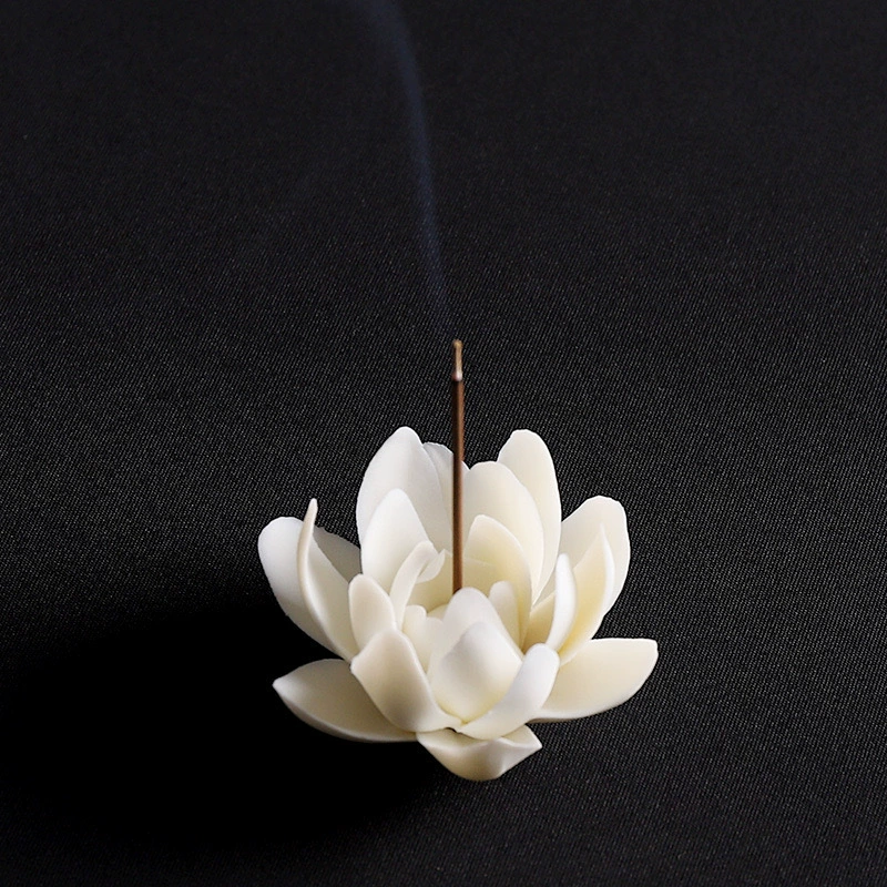 简易 Ceramics Creative Small Flower Incense Incense Insect Ornaments Spot Wholesale