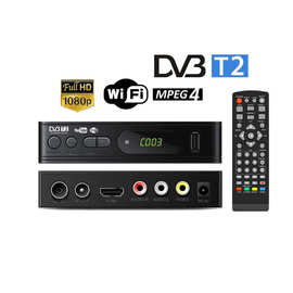 印尼 马来西亚 俄罗斯热销地面数字机顶盒 全高清DVB T2 Set Top