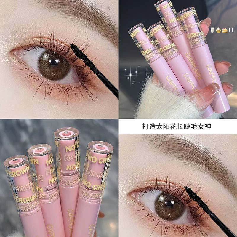 Lengthening curling mascara for eyelashes, base makeup primer, natural volume
