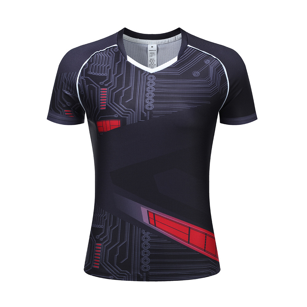 [Fábrica directa] nuevo bádminton para adultos, ropa de tenis de mesa transpirable, ropa de tenis personalizada