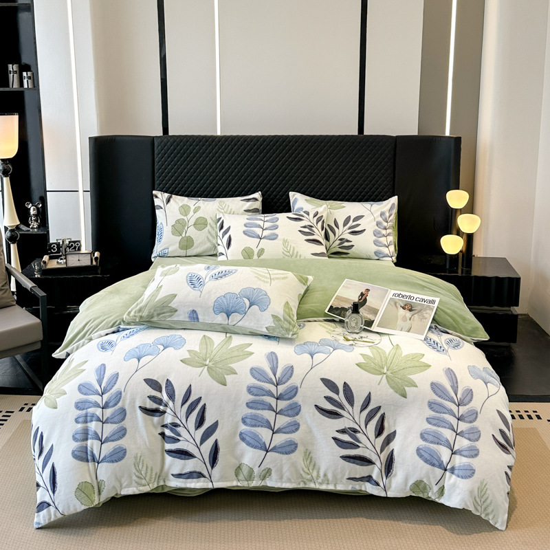 봄이 가득 - [두껍고 따뜻한 밀크벨벳 4종세트]