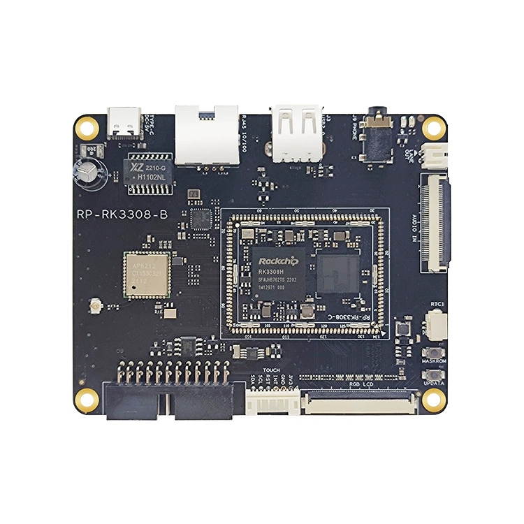 Разработческая плата Ricin Micro RK3308H ядро плата RockChip четверного ядра Linux RP-RK3308H