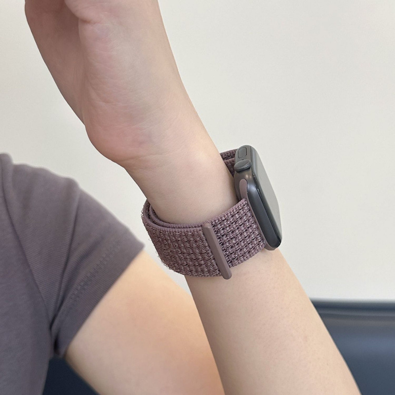 iwatch ナイロンループマジックストラップ S10 Apple S9 ウォッチ SE スポーツ 8/7/6/5 リストバンド男性と女性に適しています。|undefined