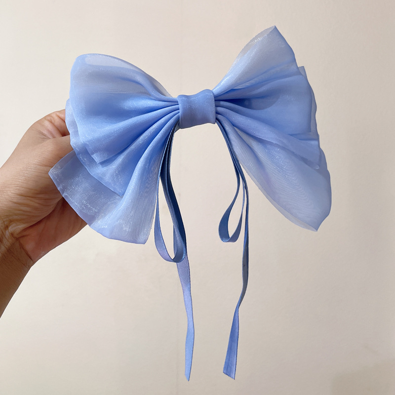 Синяя заколка