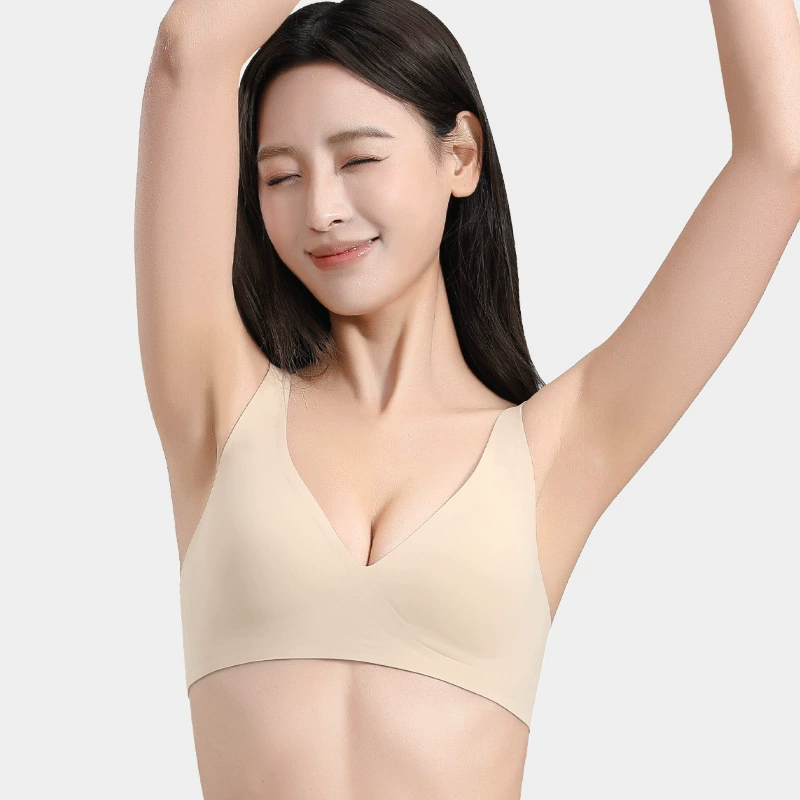 桔内 Underwear, breathable push up bra, design wireless bra