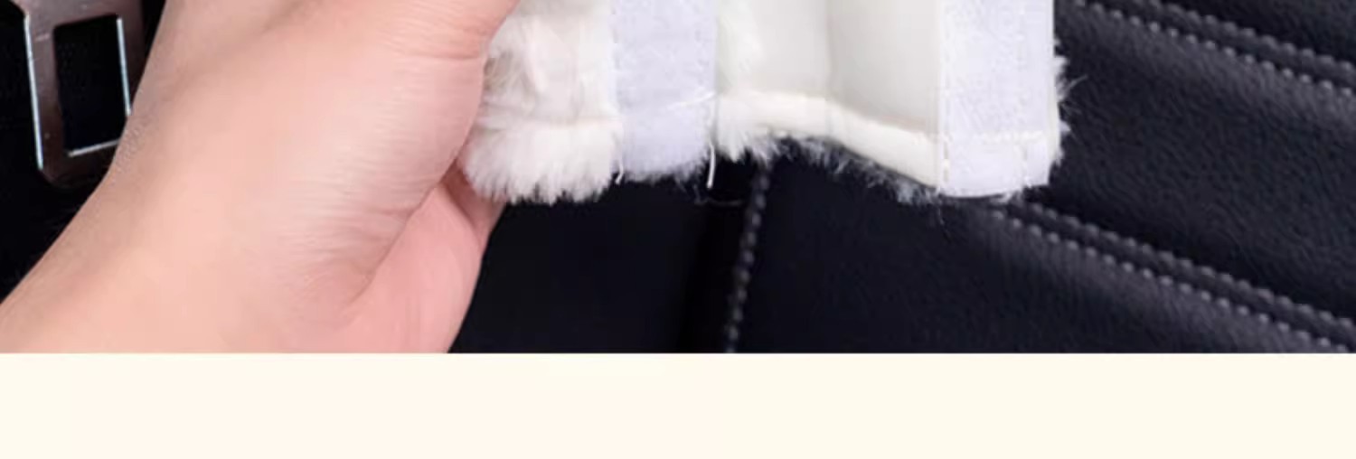 Fairy Rabbit Car Safety Belt Protective Cover Anti-Neck High-Level Girl's Cute Plush Doll Car Shoulder Cover