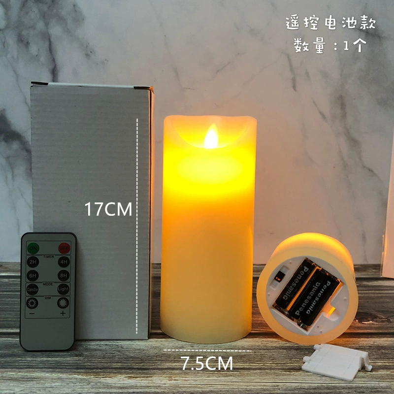 LED electronic candle swing flame Wedding Wedding Wedding Remote Charging Stage Road Quotes Bar