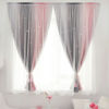 autohesion Velcro curtain finished product shading Rental bedroom Windows Paste Punch holes install curtain