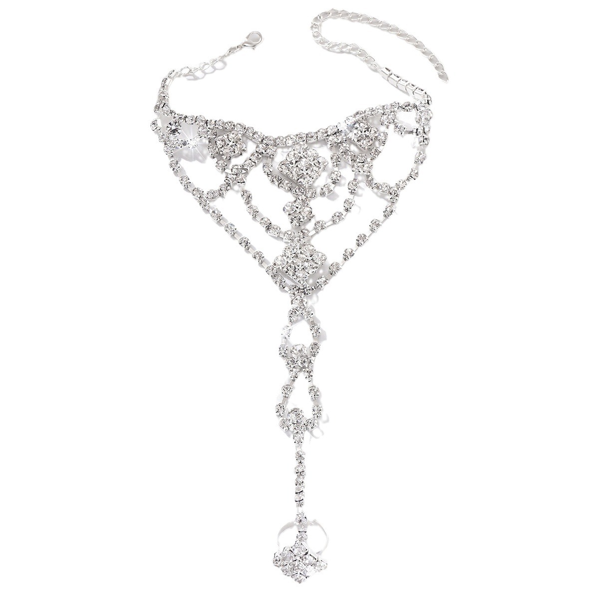 Nuevos productos transfronterizos tendencia amor pulseras de moda europea y americana playa bohemia diamantes de dedo pulseras joyas accesorios