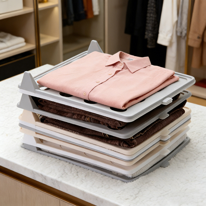Household Folding Board for Clothes, Lazy Folding Board for Clothes, Pants, Sweaters, Shirts, T-Shirts, Storage and Organization Folding Board