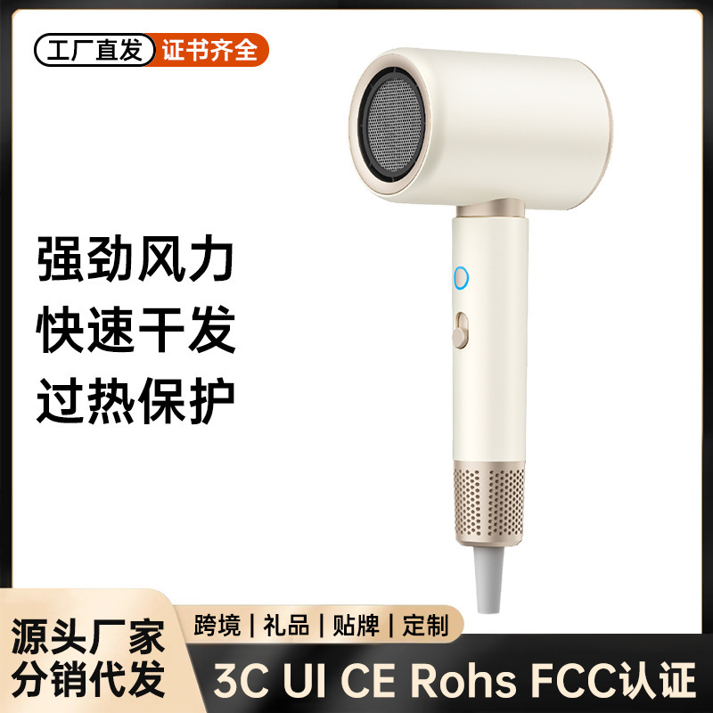新款高速吹风机家用大风力蓝光负离子护发跨境电吹风筒发廊大功率|undefined