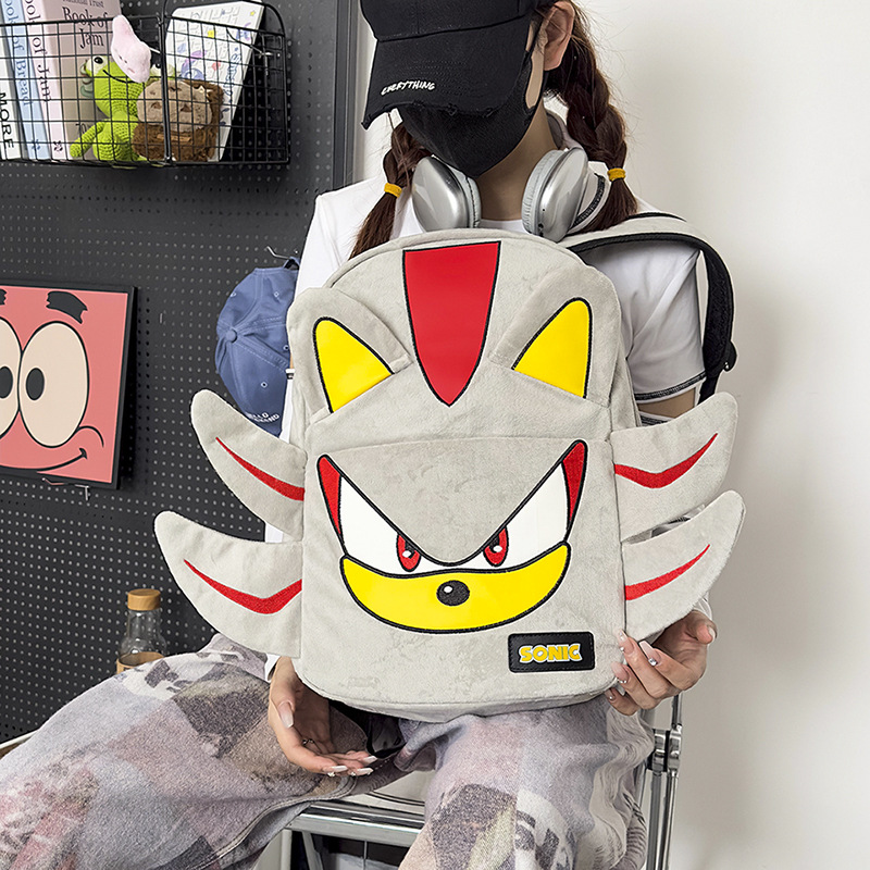 Personalized Niche Trendy Backpacks for Men and Women, Cartoon Anime Travel Backpacks, Cross-Border Large-Capacity Student School Bags