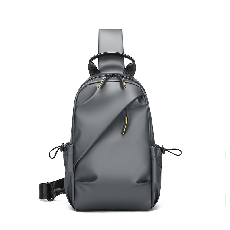 Outdoor Travel Leisure Sports Oxford Cloth Anti-splashing Tide Brand Multi-functional Men's Messenger Breast Bag_voghion.com