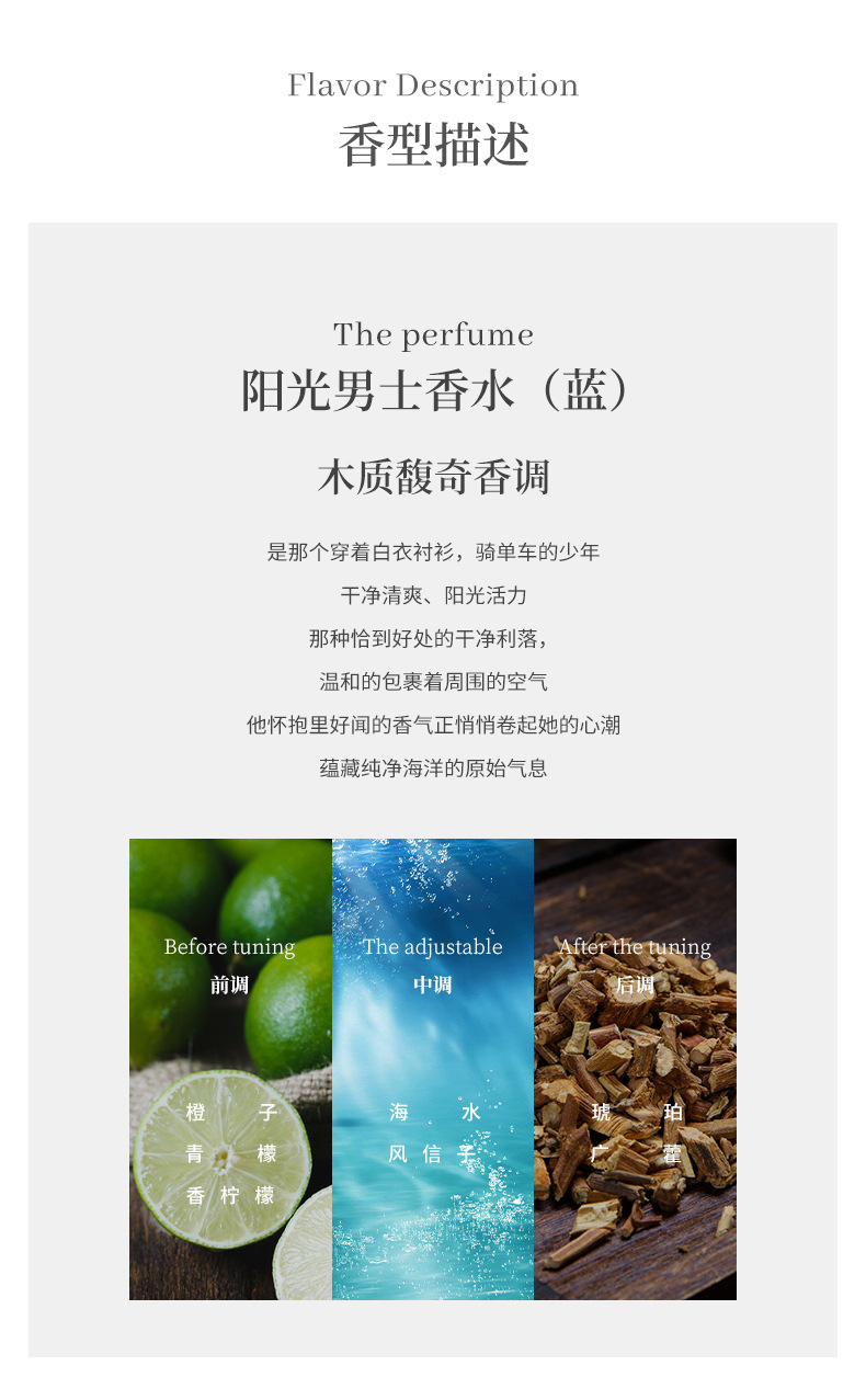 Xiaocheng Yixiang's new charming men's perfume gift box, long-lasting light fragrance Cross-border bestseller Cologne perfume set wholesale undefined