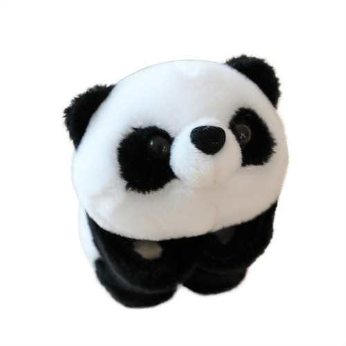 Cute Giant Panda Doll Snap Ring Bracelet Toy Plush Doll Hug Wrist Chengdu Base Souvenir
