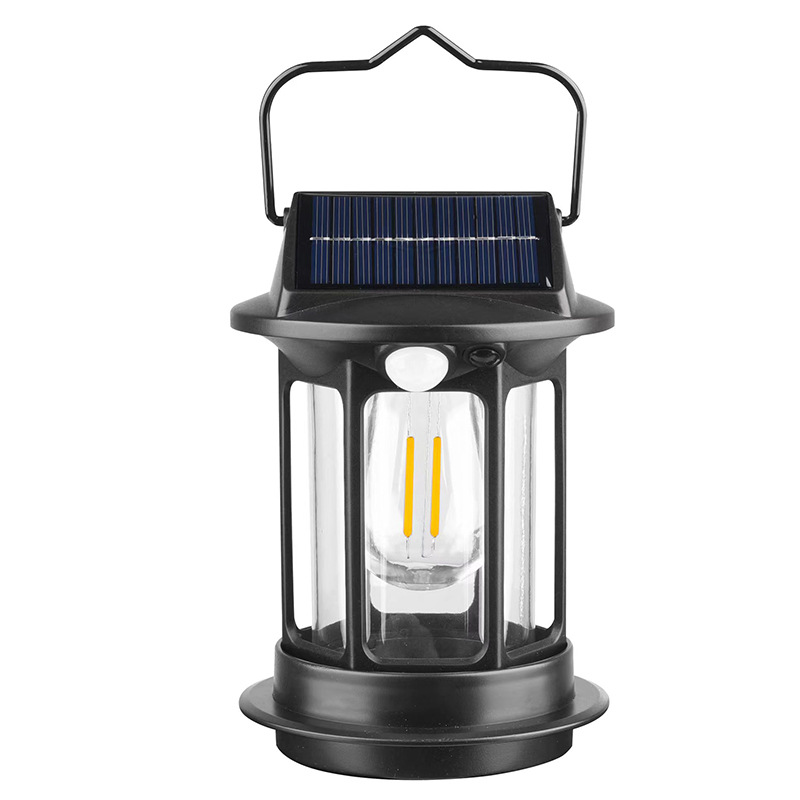 Lámpara solar transfronteriza al aire libre iluminación callejera ambiente de emergencia doméstica iluminación portátil impermeable camping tent light