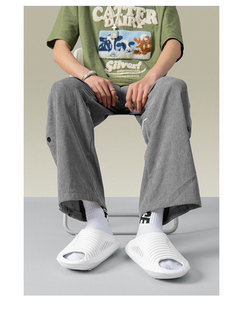 Aussehandel Plus Size Summer Flip-Flops fir Männer, héichwäerteg Gummi-Plastik-Kackgefill EVA Strandschong, liicht, fir Männer_voghion.com