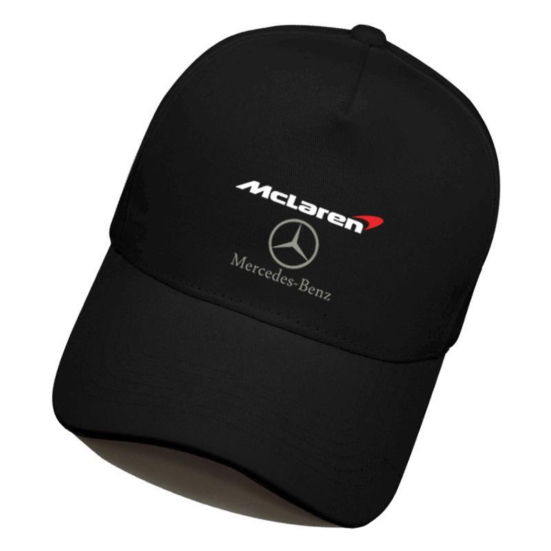 Black baseball cap, custom-made