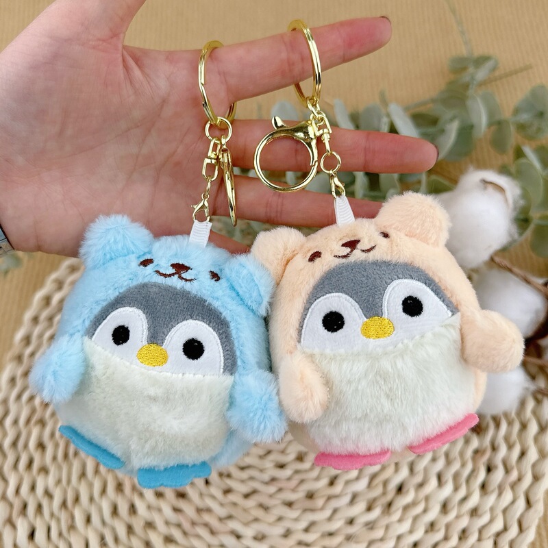 Plush toy penguin doll cute doll keychain small pendant wedding gift wedding throw doll wholesale Plush toy penguin doll cute doll keychain small pendant wedding gift wedding throw doll wholesale