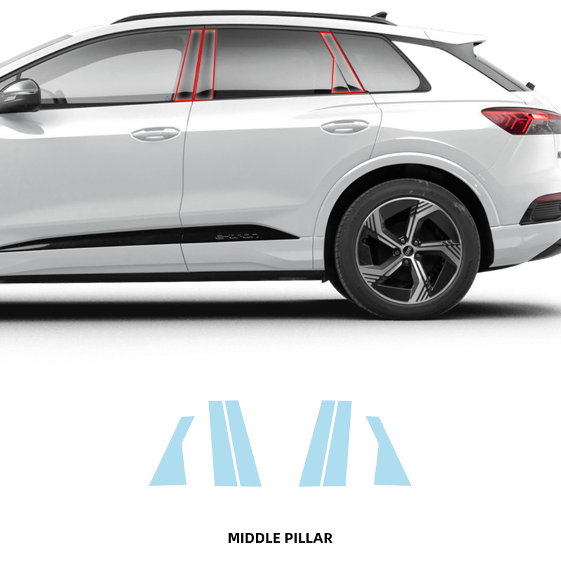 Audi Q4 e-tron máquina especial para cortar TPU invisibles ropa de automóvil película transparente para todo el automóvil pintura película protectora pre-corte