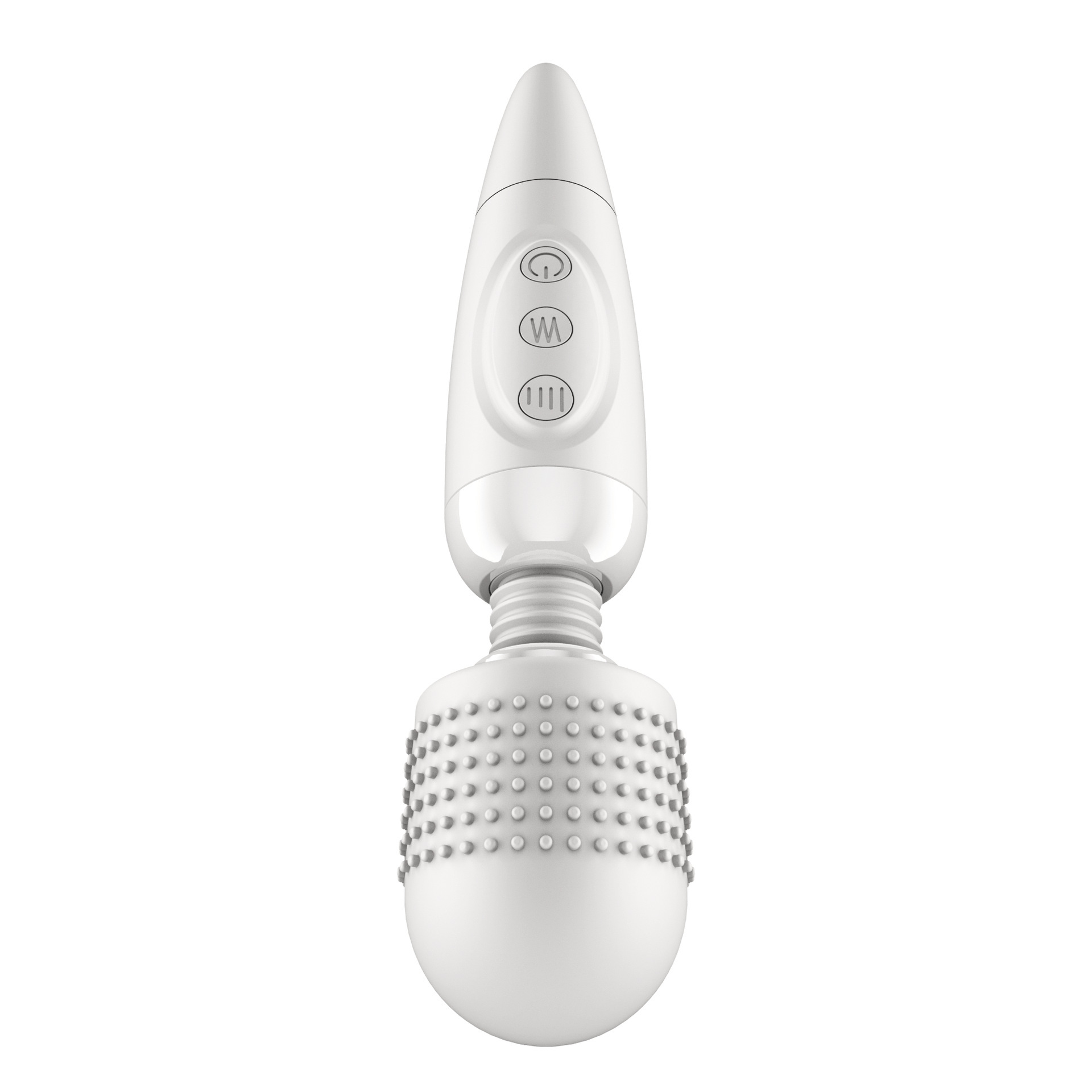 Pointed-Tail AV Vibrator, Rechargeable Variable-Frequency Dual-Use Wand for Internal and External Play — detail image 2