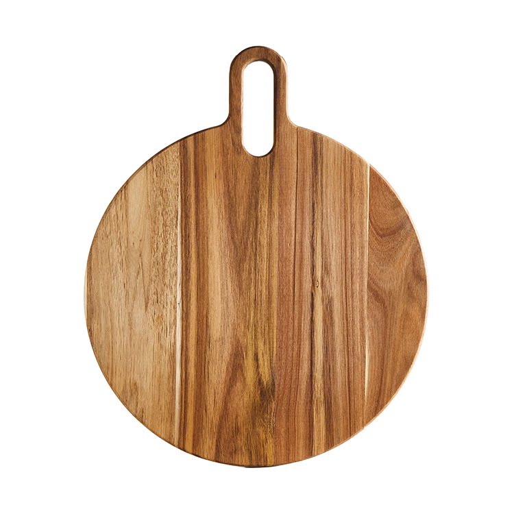 Solid Wood Tray Household Pizza Board Cutting Board Chopping Board Fruit Sushi Chopping Board Kitchenware Baking Utensils Bread Board