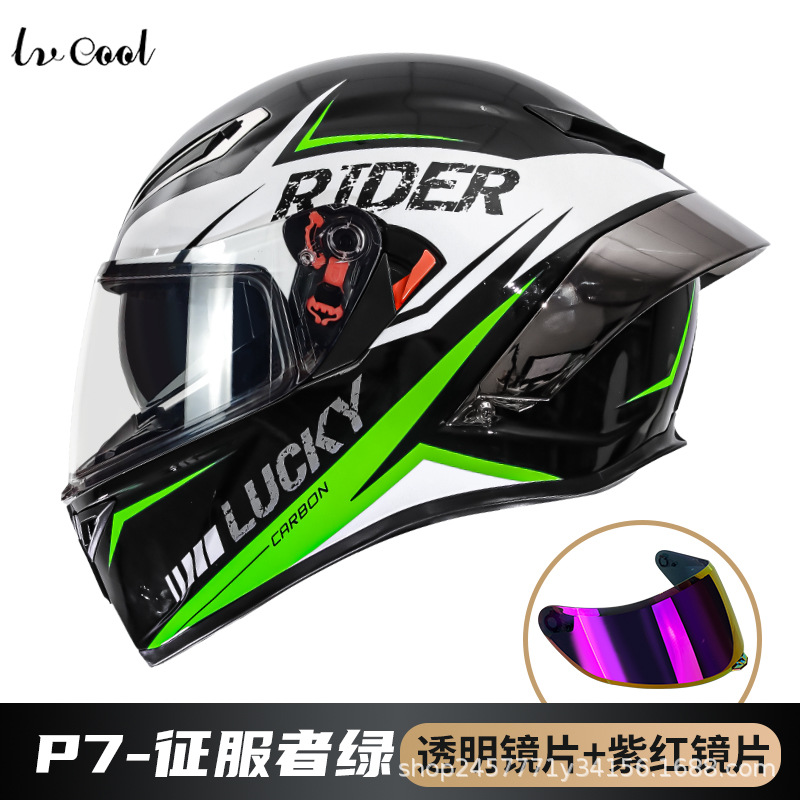 3C certificado casco de la motocicleta de fábrica al por mayor DOT Comercio exterior casco Nacional Estándar Clase A Four Seasons Universal