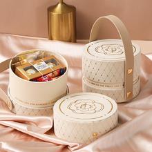山茶花喜糖礼盒装含糖果成品结婚伴手礼桌糖实用送同事礼包