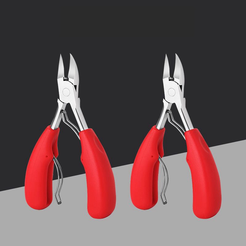 甲沟子钳子修丝指甲剪修脚甲美容工具尖嘴脚趾甲单个剪斜口鹰嘴钳