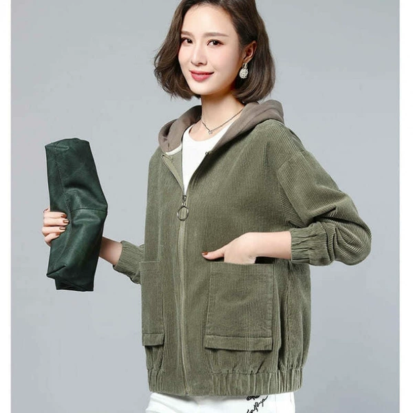 Thin, green