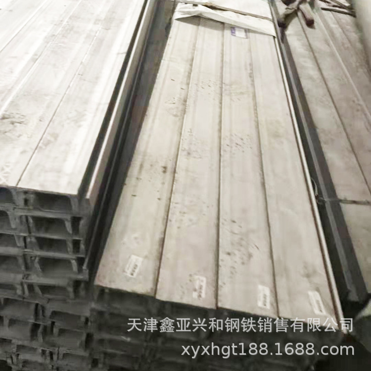 镀锌槽钢 高锌层热镀锌预埋连接槽钢天津现货供应可切割U型钢