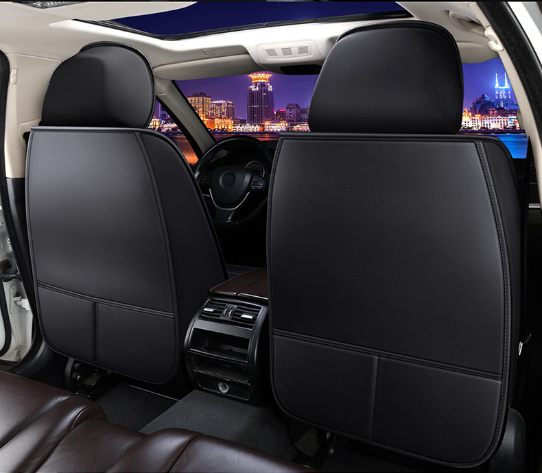 Cross-border foreign trade car seat cushion wear-resistant leather surrounded by four seasons universal seat cover source factory foreign trade wholesale