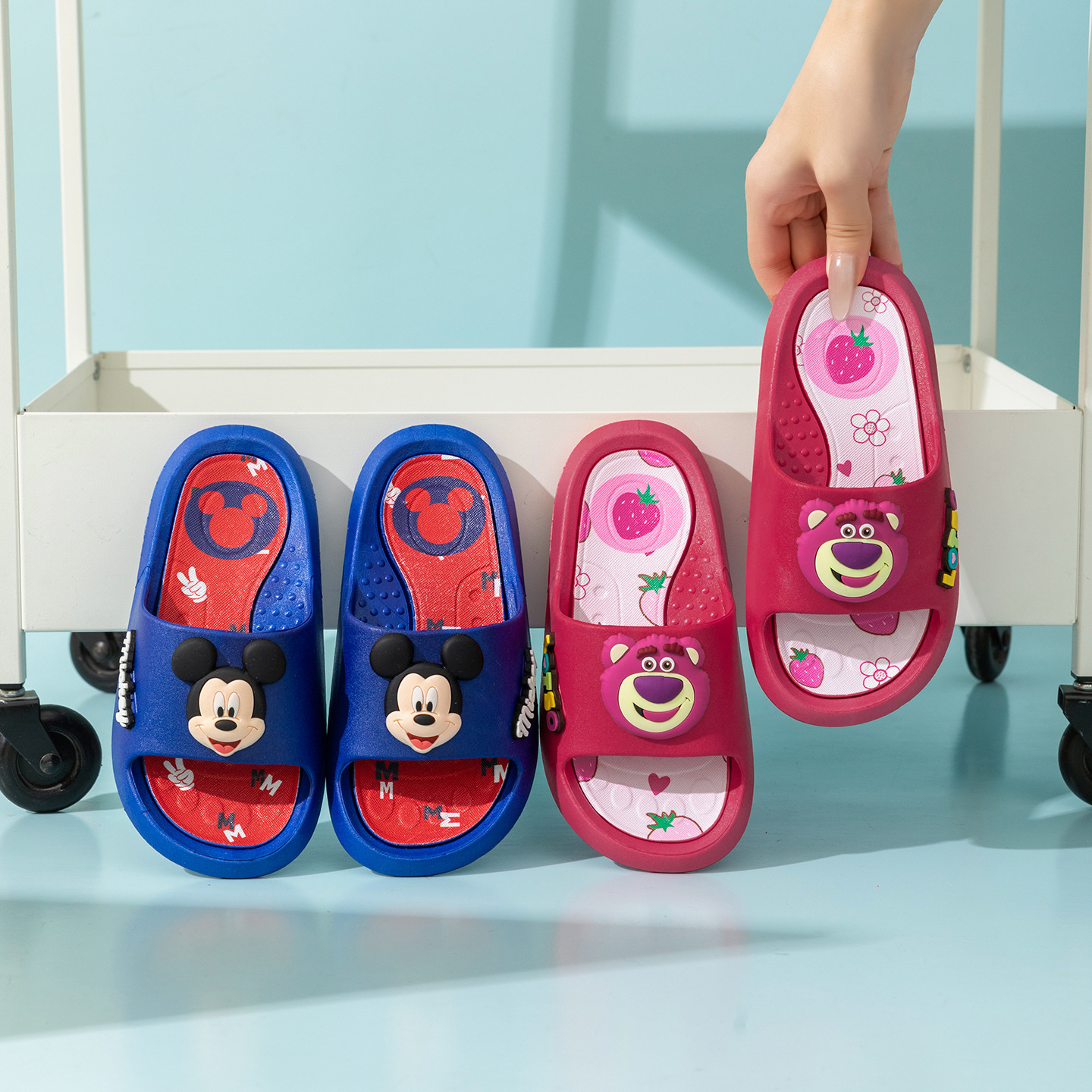 Cartoon children's summer slippers