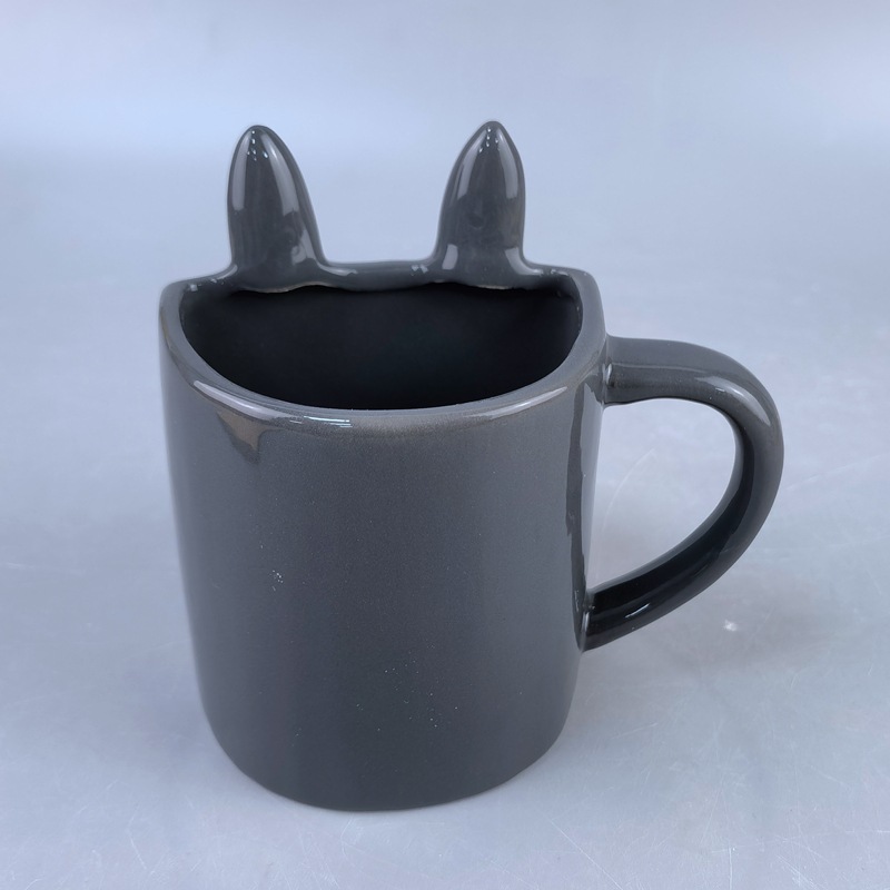 Animación circundante Totoro animal ratón desayuno taza de café taza de té gato con taza de galletas de cerámica sándwich taza de agua